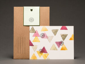 Stempelkarte Dreiecke