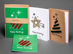 Weihnachtskarten Set (3 Karten)